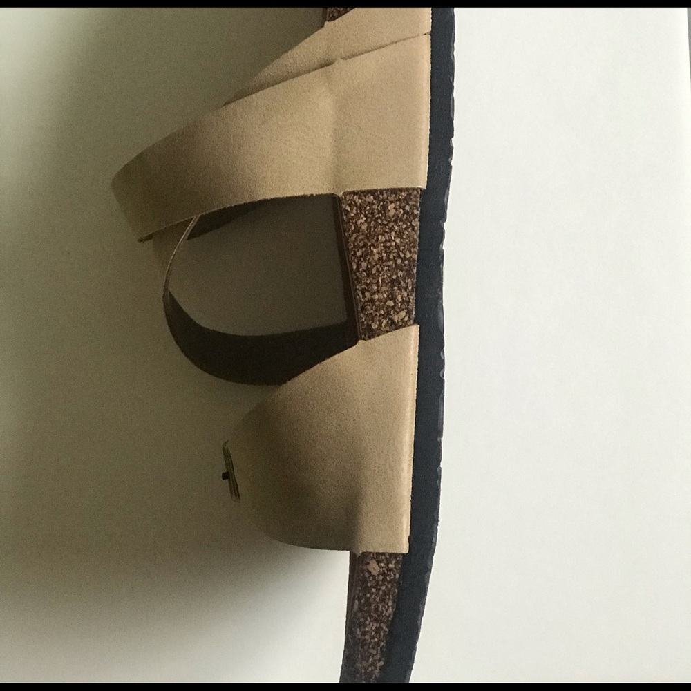 Nude Cork Slide Sandal ** Brand New ** - Picture 5 of 7